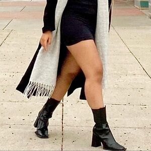 ASOS heeled black boots